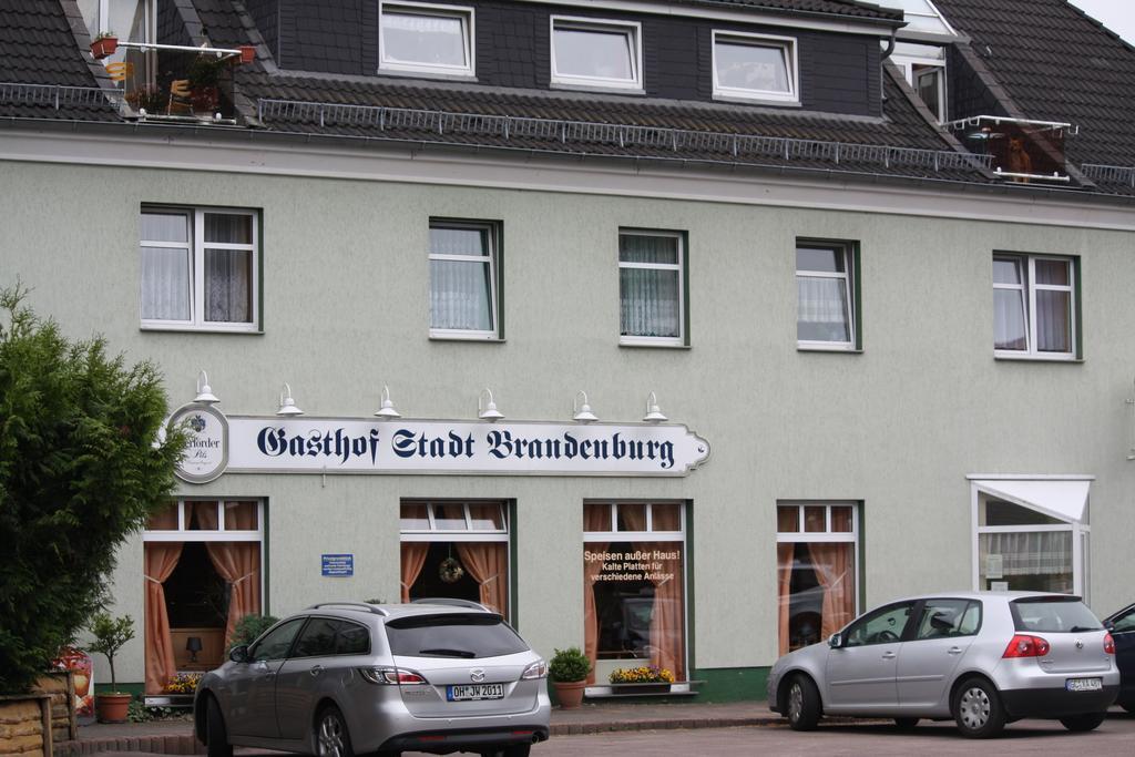 Gasthof Stadt Brandenburg Hotell Wittenberg Exteriör bild